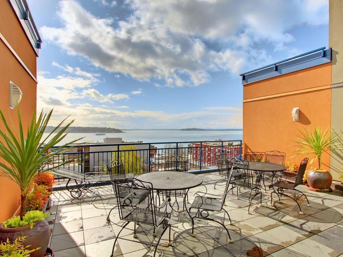 City Water View Oasis With Pool & Gym Near Cruise In Heart Of Seattle Exterior foto